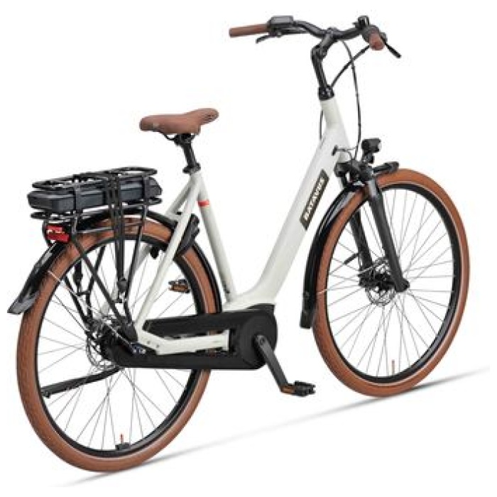 Batavus Altura E-Go N7 Lichtgrijs Mat LAGEINSTAP 2024 - Afbeelding 3