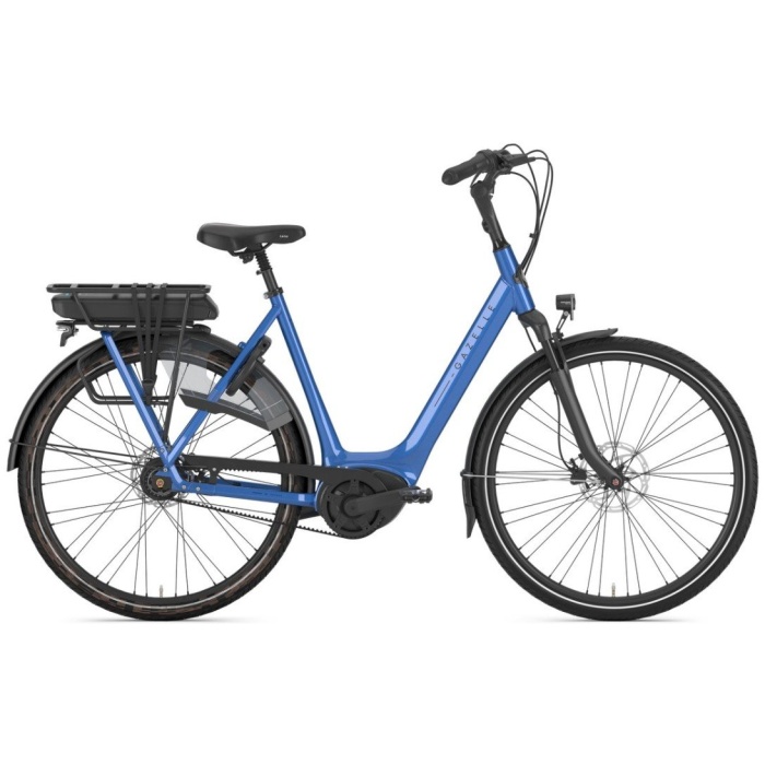 Gazelle Orange test e-bike Tropical Blue Glans Dames 2025