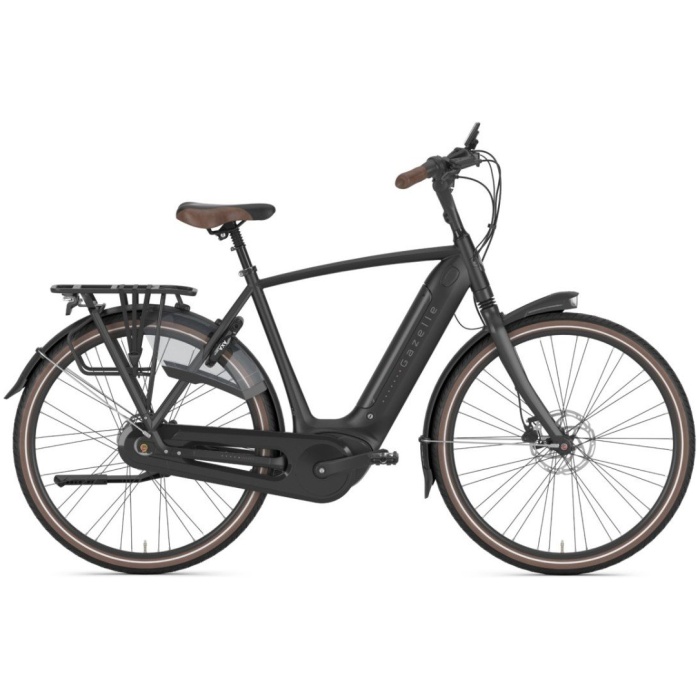 Gazelle Grenoble C8 Black Mat Heren 2024