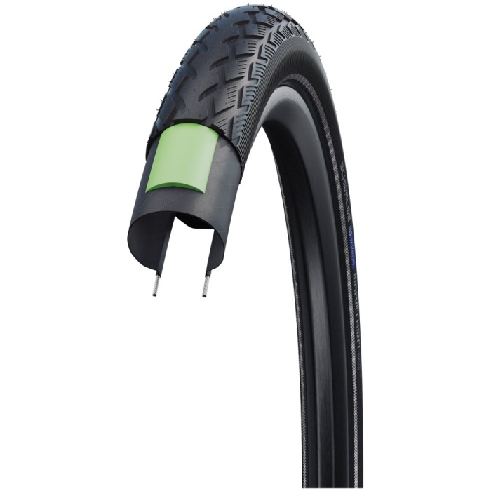 Schwalbe Bub Marathon 28x1.40 HS420 reflectie Greenguard Zwart - Afbeelding 4