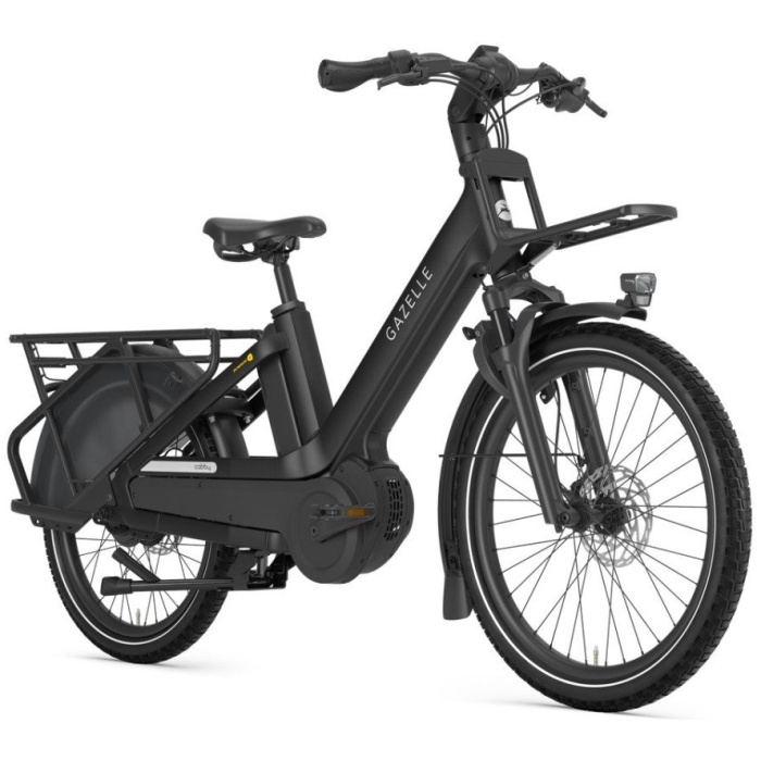 Gazelle Cabby C380 Black Mat DAMES 2025