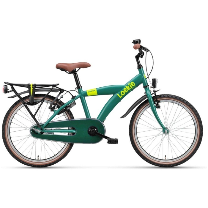 Loekie Booster 20 Inch Groen JONGENS 2022