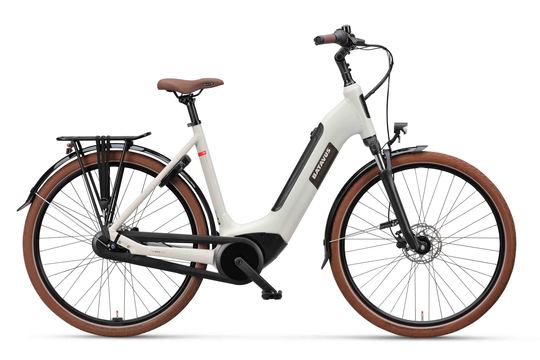 Batavus Altura E-Go PT Power Lichtgrijs Mat LAGEINSTAP 2025