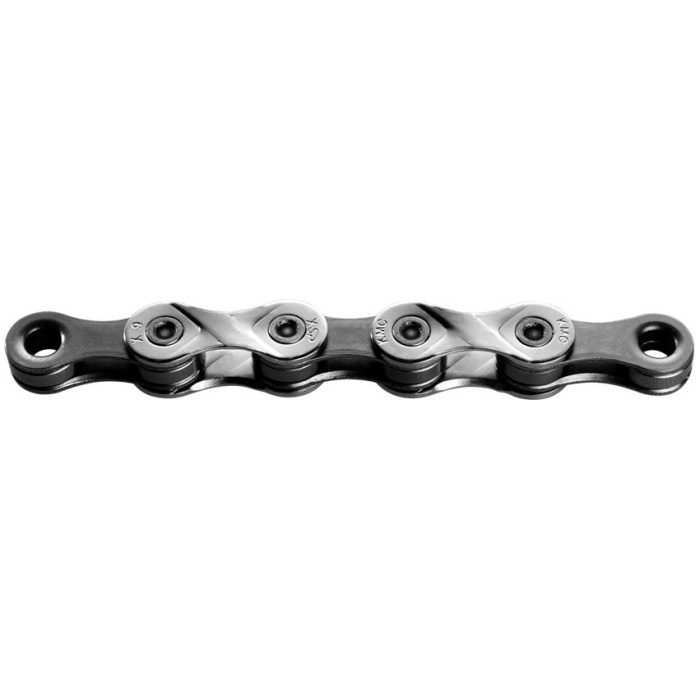 Kmc ketting 9-speed x9 122 links Zilver