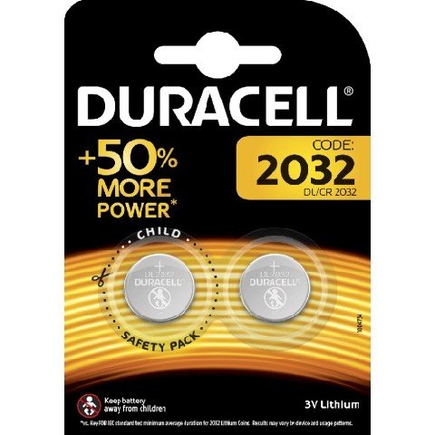 Duracell batt CR2032 3V krt (2)