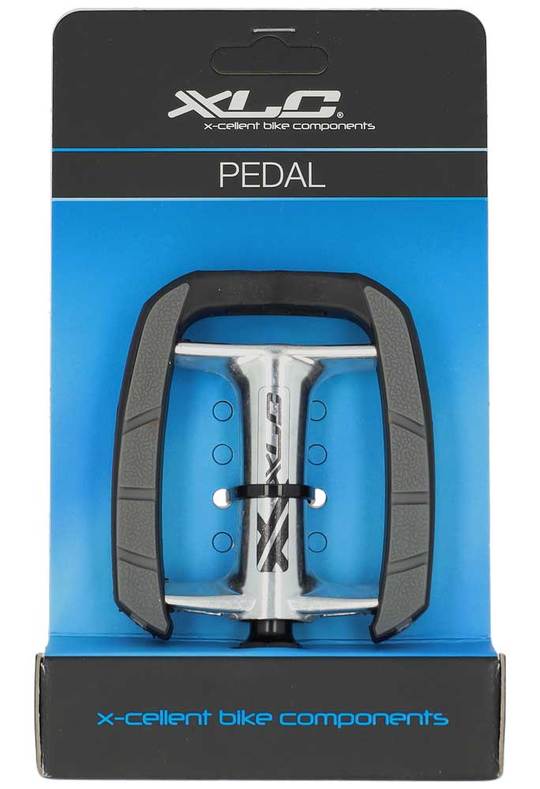 Xlc PEDAAL COMFORT ANTI PVC/ALM ZW/ZI STEL PDC09 Zwart/Zilver - Afbeelding 2