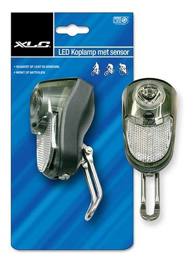 Xlc KOPLAMP GALAXY BL115WW CDS LED AUT Zwart