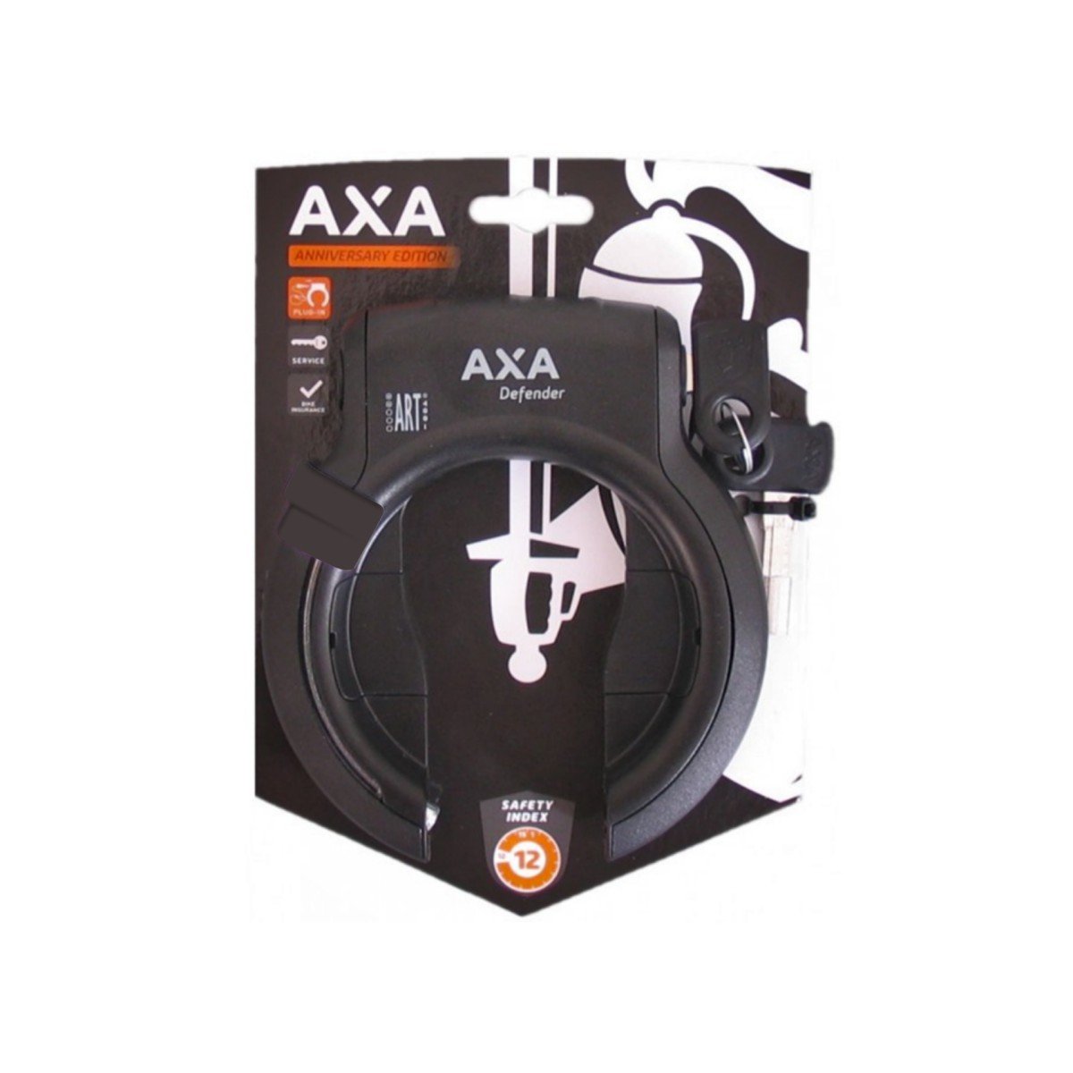 Axa ringslot Defender LE Zwart