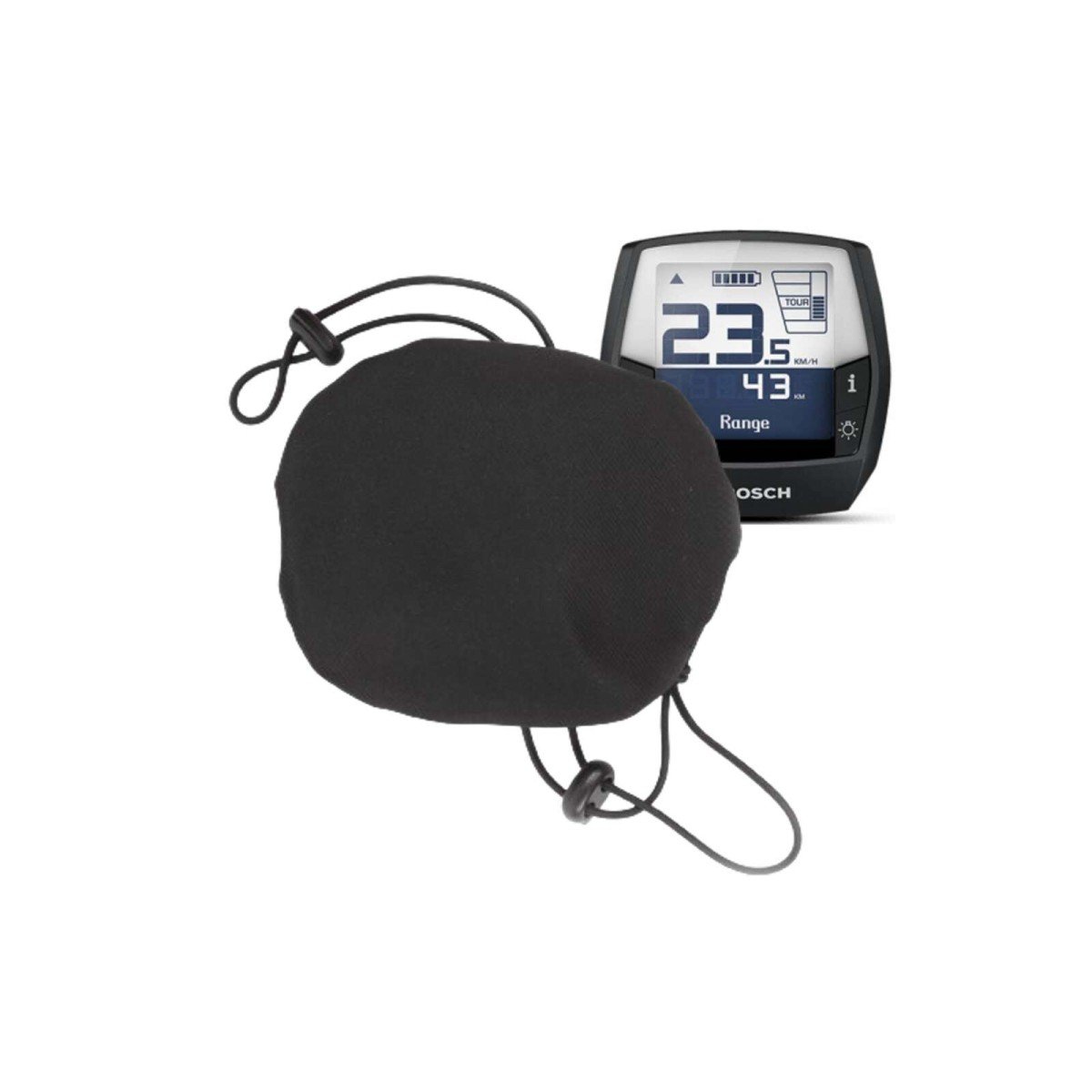 Mirage BESCHERMHOES E-BIKE DISPLAY E-BIKE DISPLAY PROTECTOR Zwart