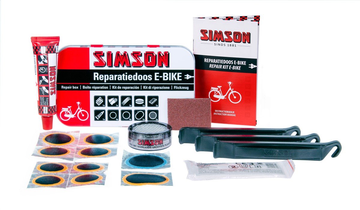 Simson reparatiedoos e-bike Wit