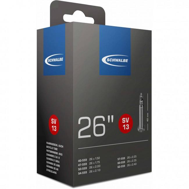 Schwalbe Bib SV13 FV 26x1.50-2.50 Zwart - Afbeelding 2