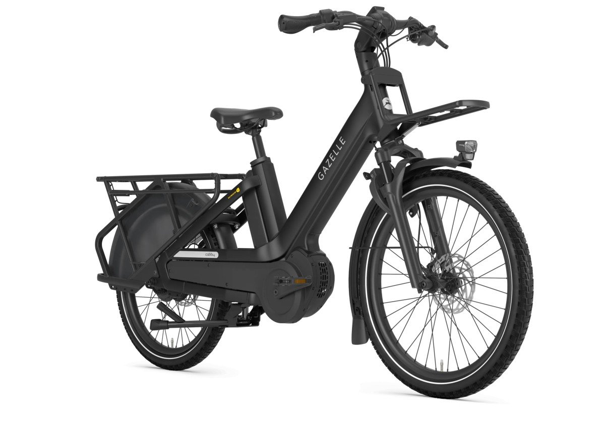 Gazelle Cabby C380 Black Mat DAMES 2025