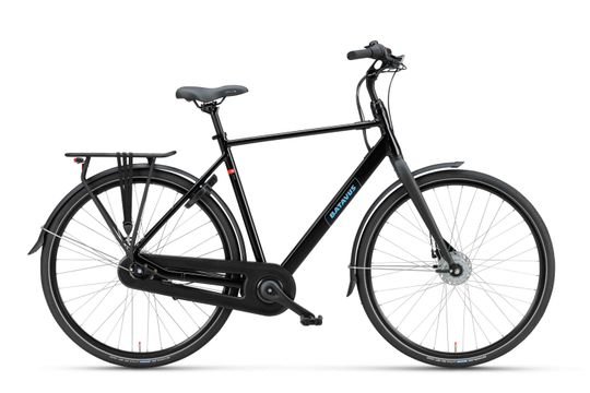Batavus Fonk-H3 Zwart Glans Heren 2024 - Afbeelding 2
