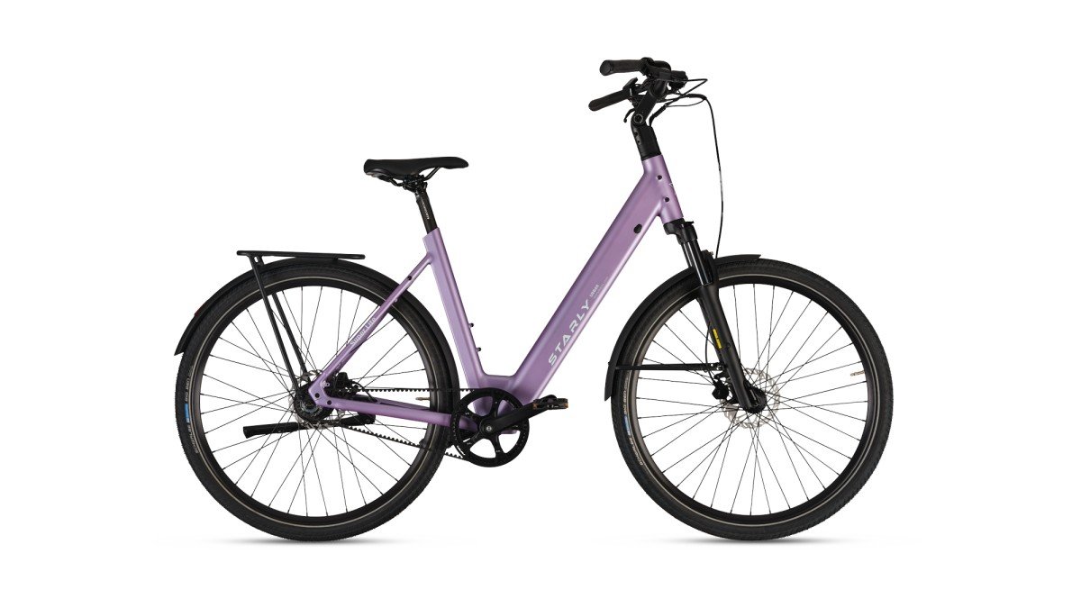Starly Bikes Urban Super Lite Raw Purple Dames 2027