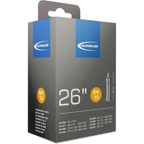 Schwalbe BIB 26X11/4-13/8-175 SC DV (40) DV12 Zwart - Afbeelding 2