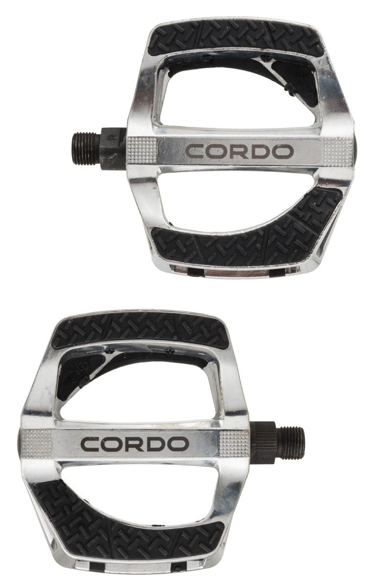 Cordo pedaal e-bike alu zilver Zwart