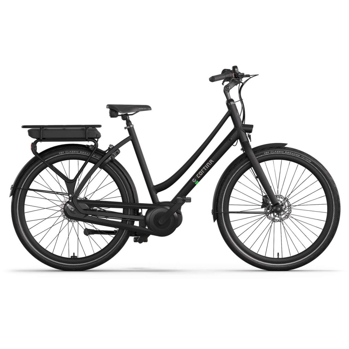 Cortina E-Tide Jet Black Matt Dames 2025