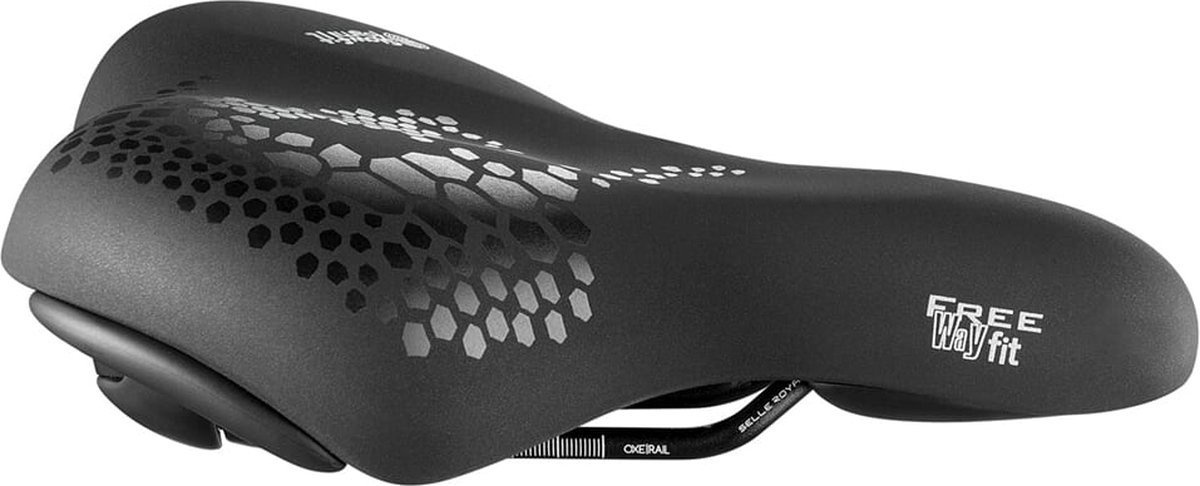 Selle Royal zadel classic freeway fit relaxed unis Zwart