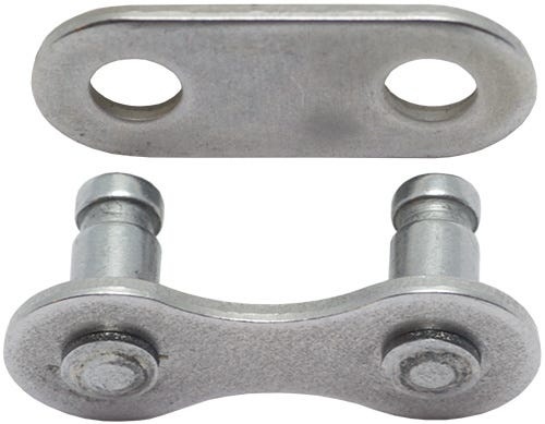 Kmc ketting singlespeedschakel snap-on 1/2x3/32 na Zilver - Afbeelding 2