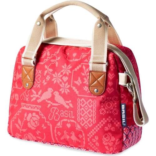 Basil Fietstas Boheme City Stuurtas Rood Vintage Red - Afbeelding 2