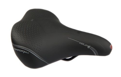Selle Bassano Big City XXL Zwart